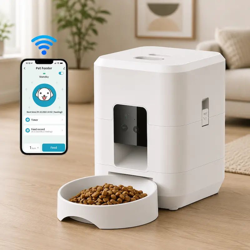 Distributeur automatique de nourriture connecté