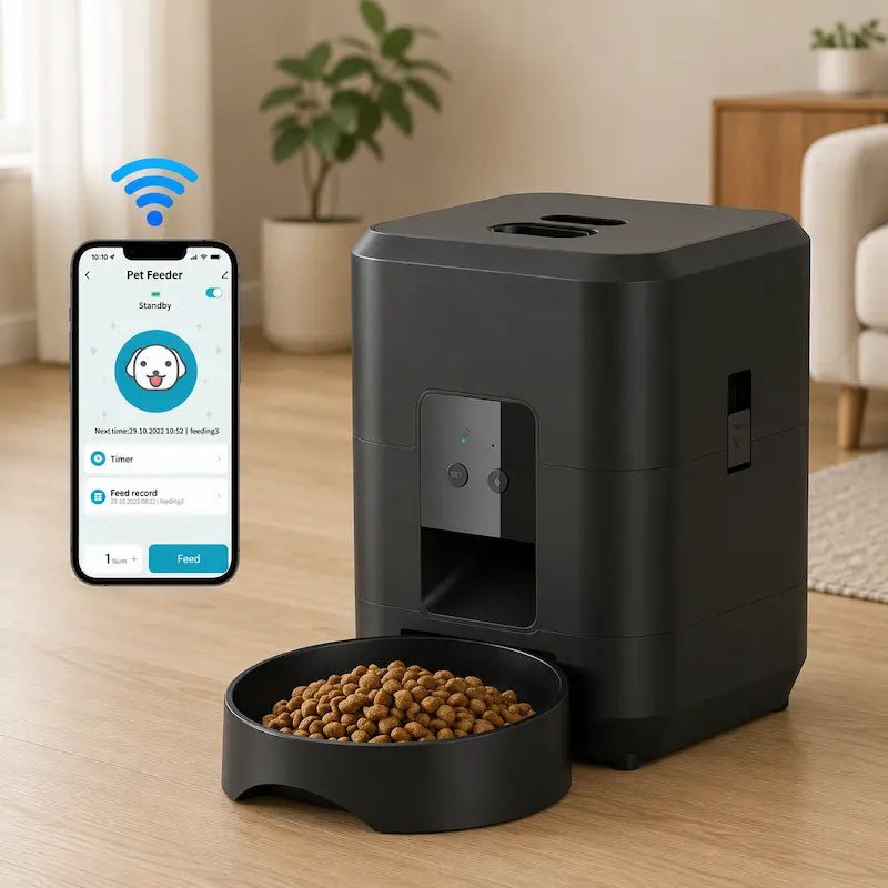 Distributeur automatique de nourriture connecté