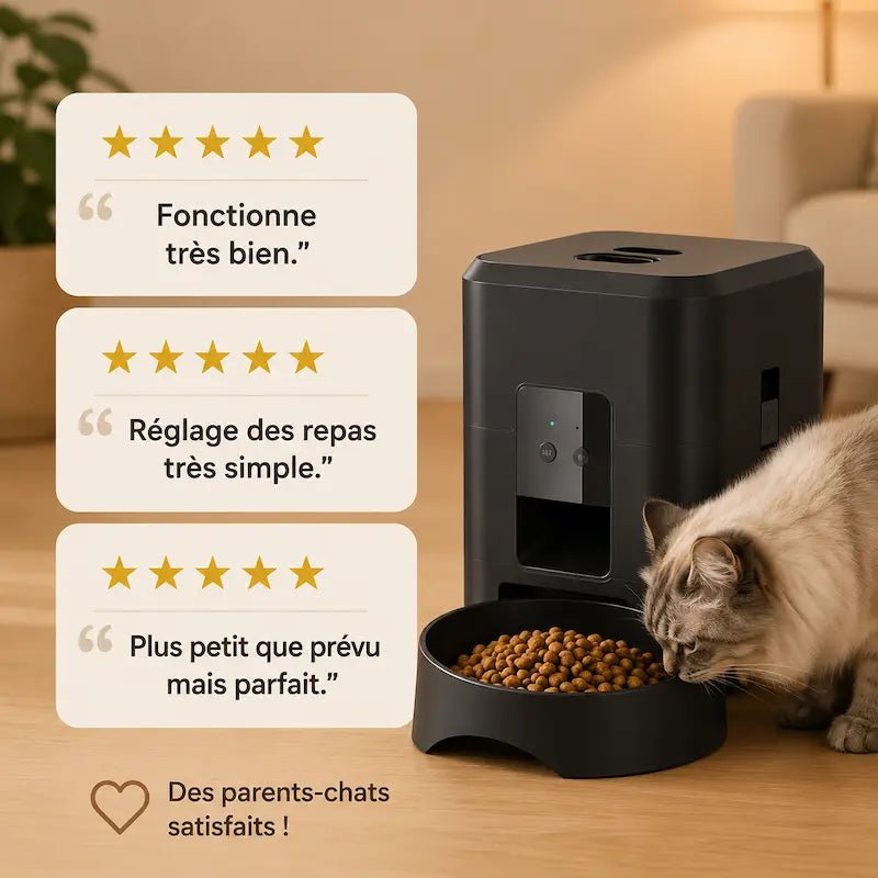 Distributeur automatique de nourriture connecté
